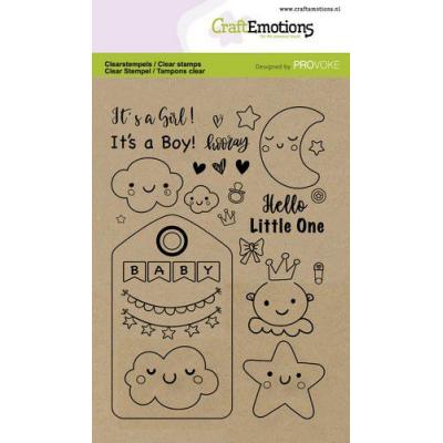 CraftEmotions Clear Stamps - Baby
